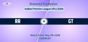 RR VS GT Match 52 Dream11 Team Prediction, Indian Premier League 2026: Fantasy Cricket Tips, Captain & Vice-Captain Choices, Playing XI & Live Updates 