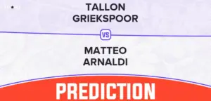 Tallon Griekspoor vs Matteo Arnaldi Prediction, Preview & H2H – French Open 2026 Tallon Griekspoor vs Matteo Arnaldi Prediction, Preview & H2H - French Open 2026